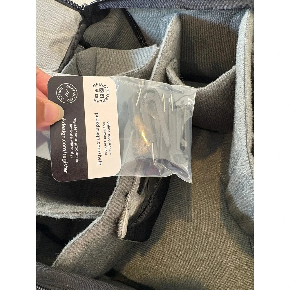Peak Design Camera Cube Medium 12L Black BCC-M-BK-1 Modular Travel Organizer NWT